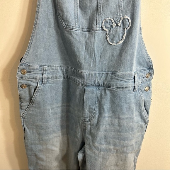 Disney Parks Our Universe Denim Bub Overalls NWT Medium Blue Jean - Picture 10 of 10